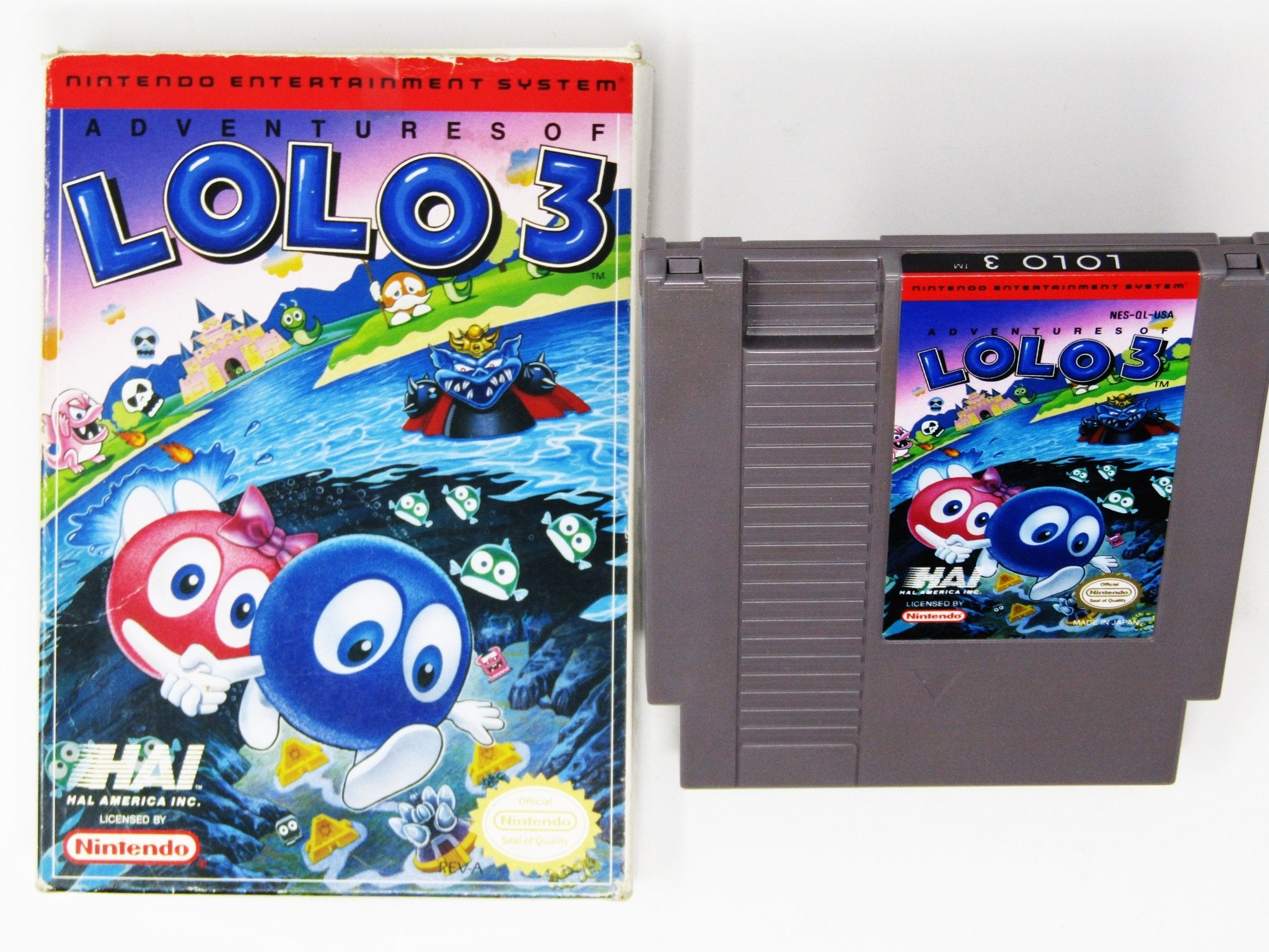 Adventures of Lolo 3 (Nintendo / NES) - RetroMTL