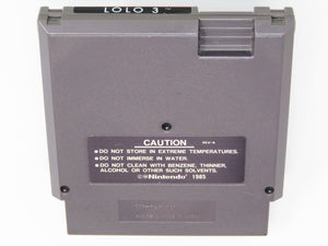 Adventures of Lolo 3 (Nintendo / NES) - RetroMTL