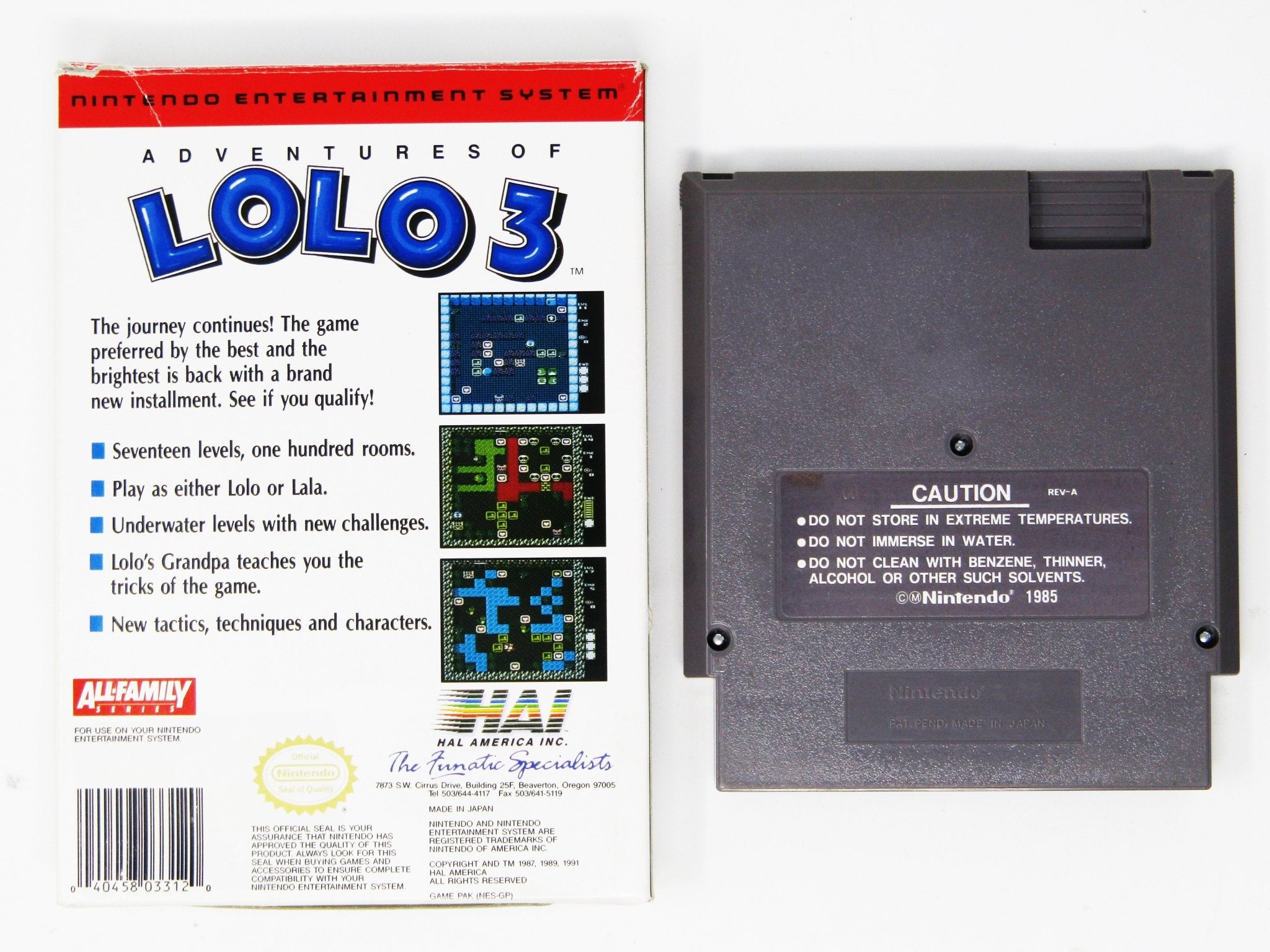 Adventures of Lolo 3 (Nintendo / NES) - RetroMTL