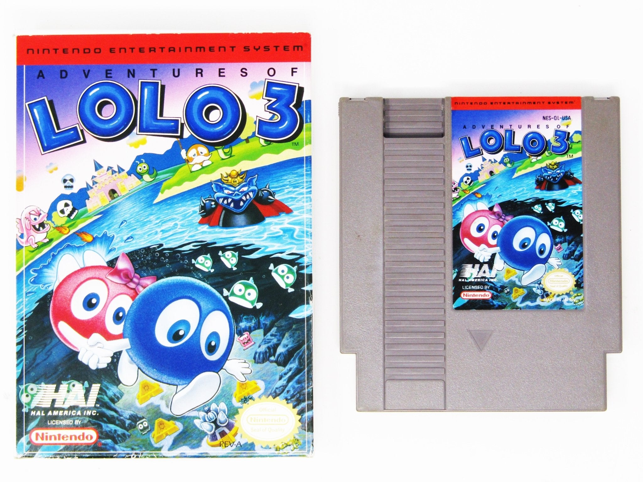 Adventures of Lolo 3 (Nintendo / NES) - RetroMTL