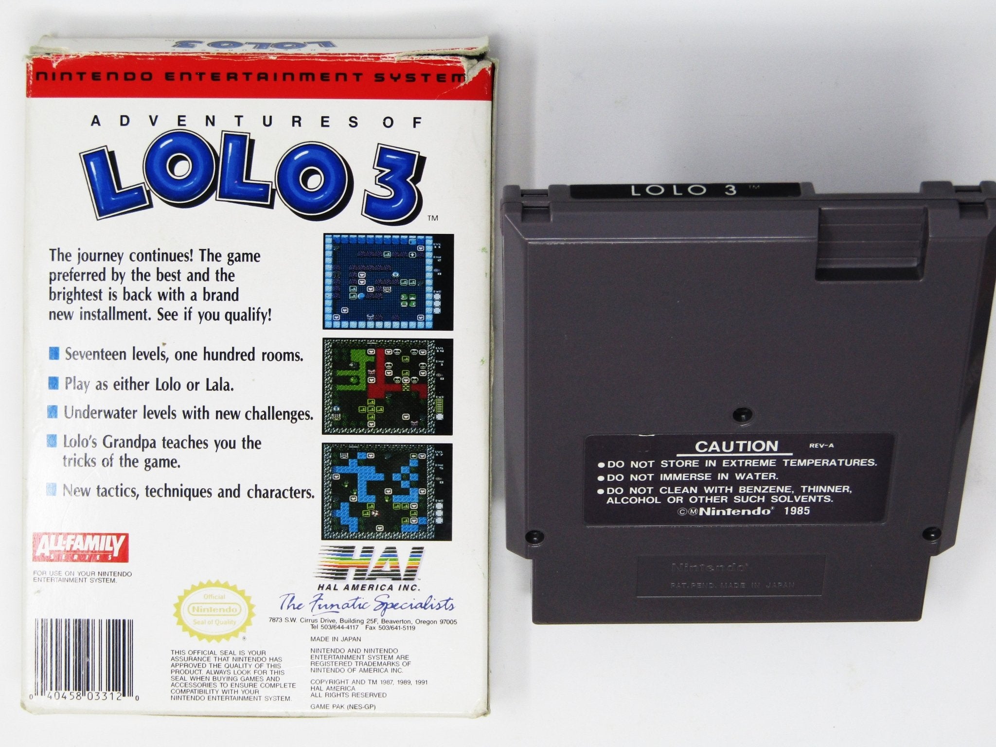 Adventures of Lolo 3 (Nintendo / NES) - RetroMTL