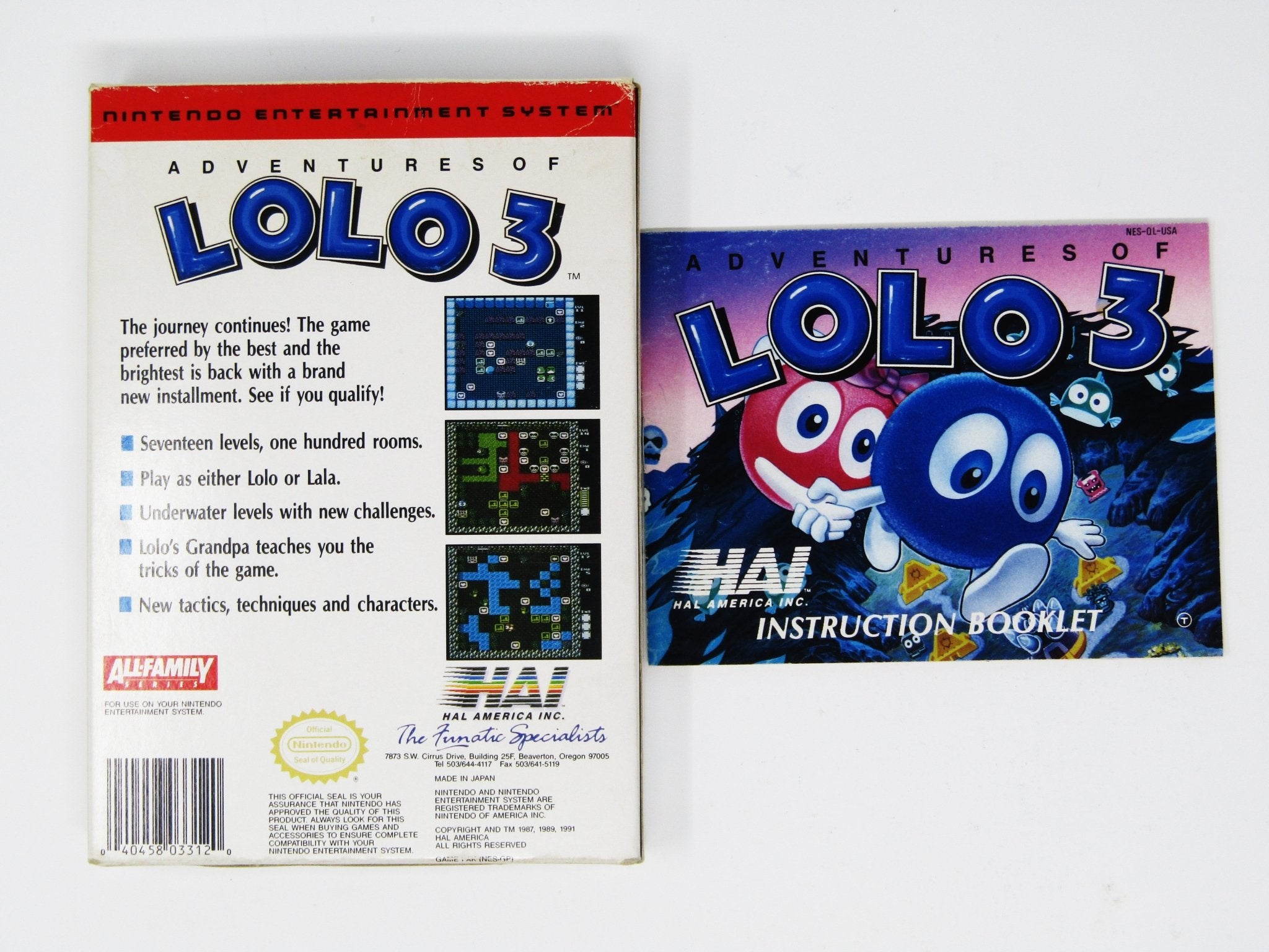 Adventures of Lolo 3 (Nintendo / NES) - RetroMTL