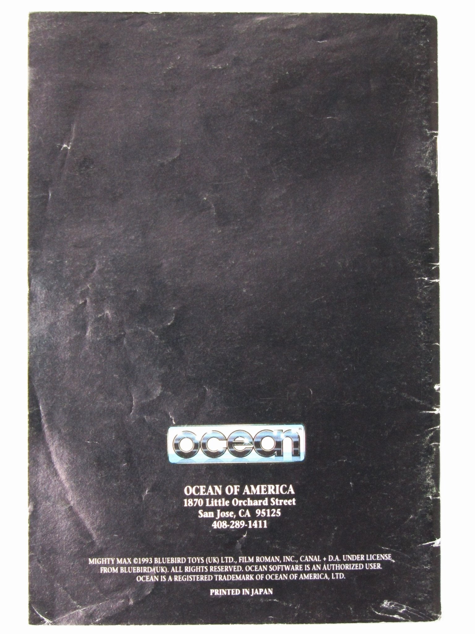 Adventures Of Mighty Max [Manual] (Super Nintendo / SNES) - RetroMTL