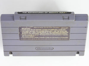 Adventures Of Mighty Max (Super Nintendo / SNES) - RetroMTL