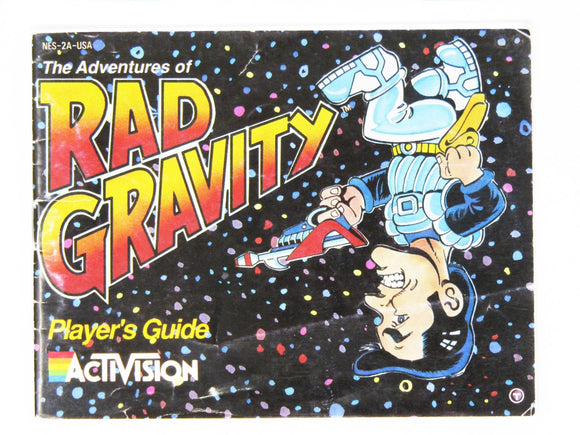 Adventures Of Rad Gravity [Manual] (Nintendo / NES) - RetroMTL