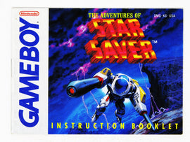 Adventures Of Star Saver [Manual] (Nintendo Game Boy)
