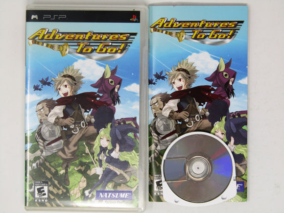 Adventures To Go! (Playstation Portable / PSP) - RetroMTL