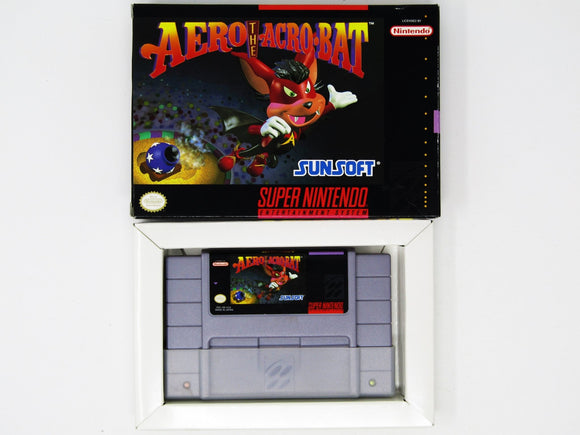 Aero the Acro-Bat (Super Nintendo / SNES) - RetroMTL