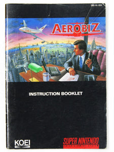 Aerobiz [Manual] (Super Nintendo / SNES) - RetroMTL