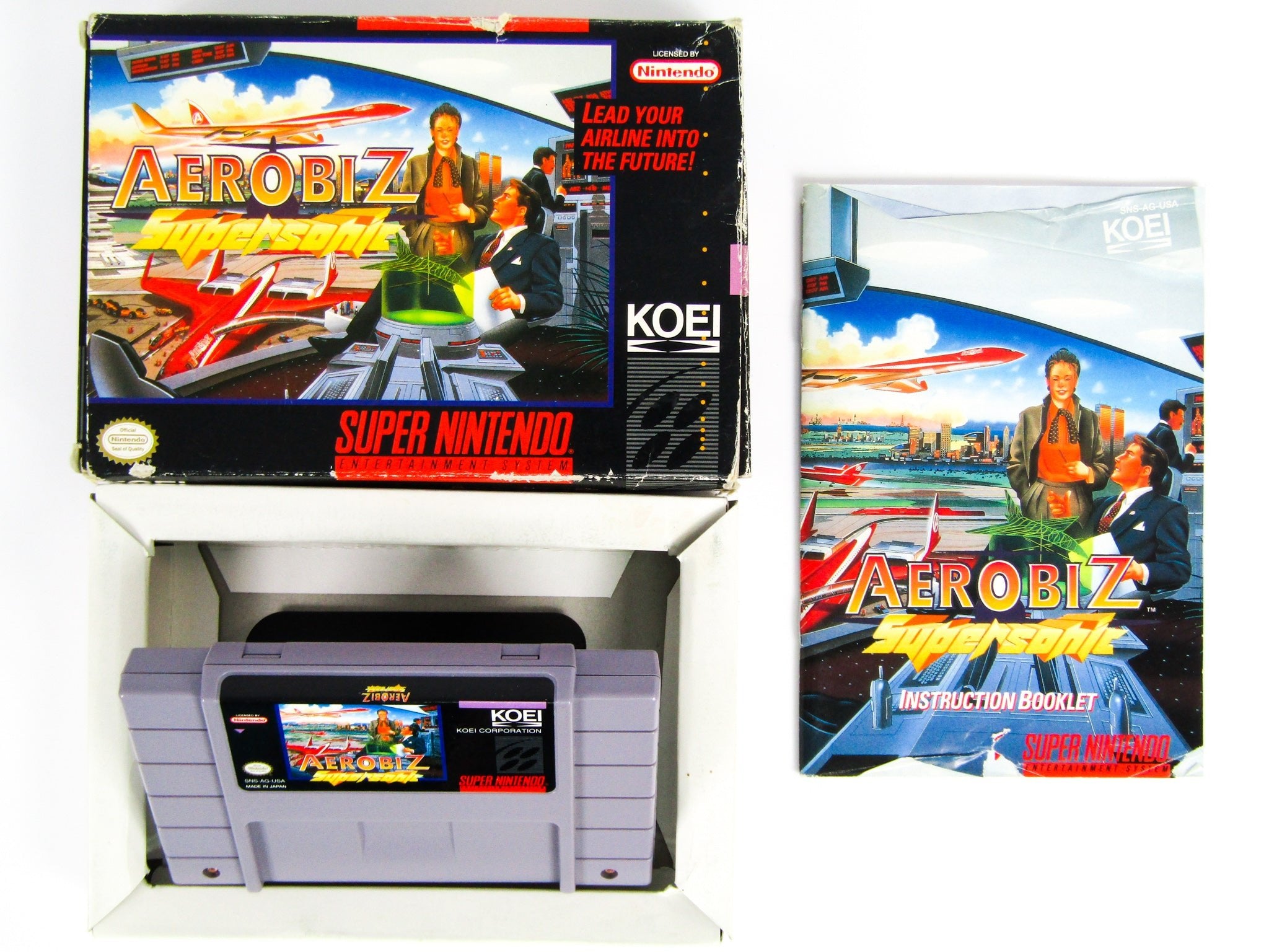 Aerobiz Supersonic (Super Nintendo / SNES) - RetroMTL