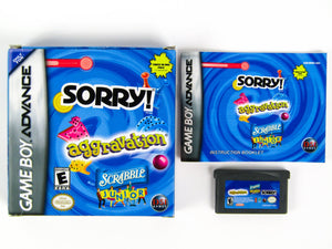 Aggravation / Sorry / Scrabble Jr (Game Boy Advance / GBA) - RetroMTL