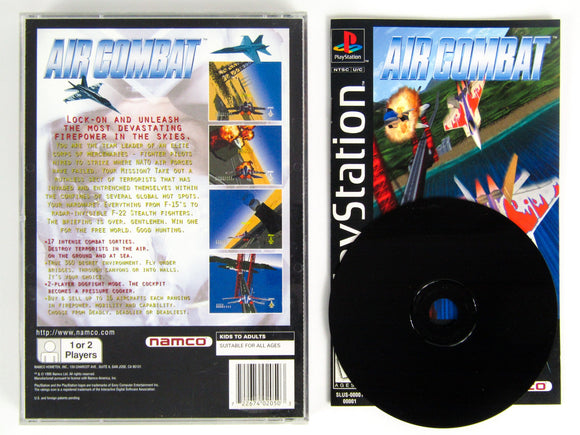 Air Combat [Long Box] (Playstation / PS1) - RetroMTL