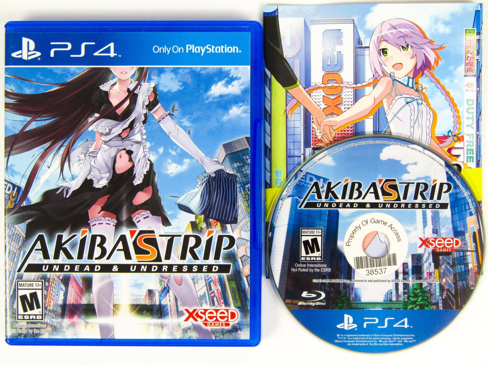 Akiba's Trip: Undead & Undressed (Playstation 4 / PS4) - RetroMTL