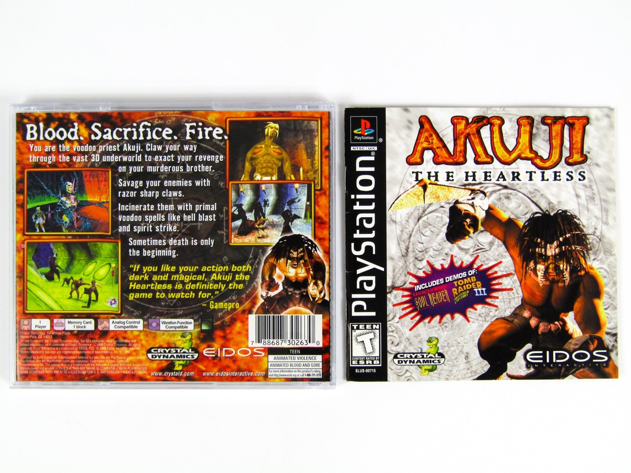 Akuji the Heartless (Playstation / PS1) – Retro MTL