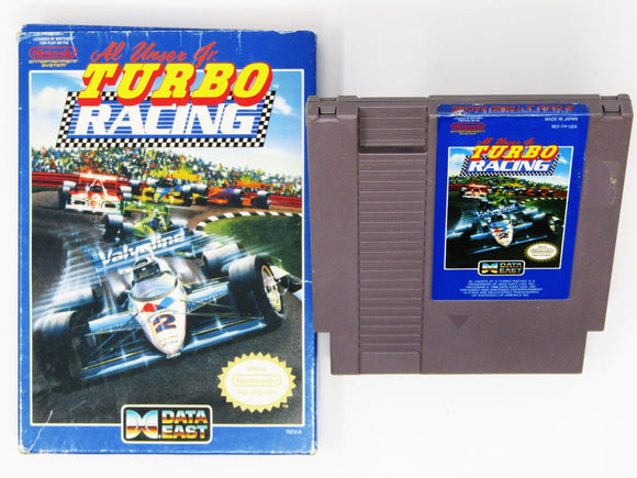 Al Unser Jr. Turbo Racing (Nintendo / NES) – Retro MTL
