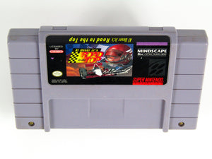 Al Unser Jr.'s Road To The Top (Super Nintendo / SNES) - RetroMTL