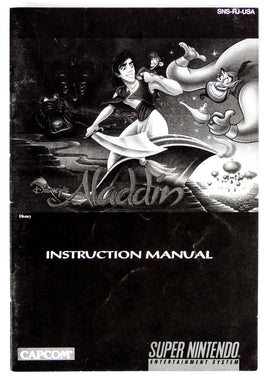 Aladdin [Manual] (Super Nintendo / SNES)