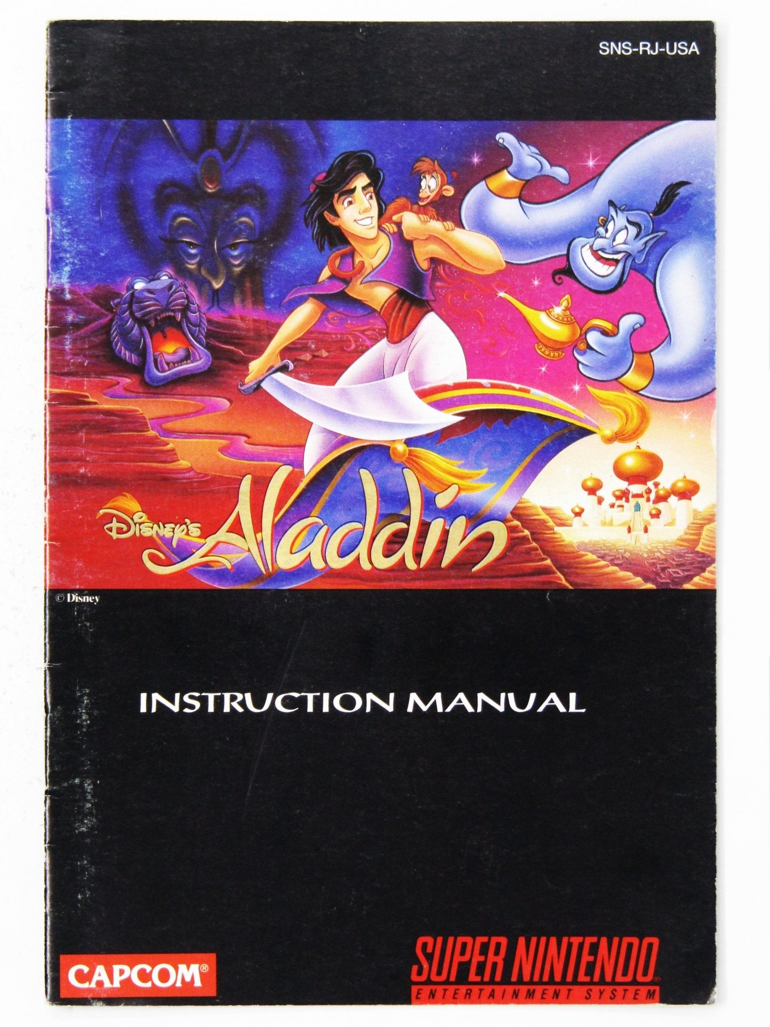 Aladdin [Manual] (Super Nintendo / SNES) - RetroMTL