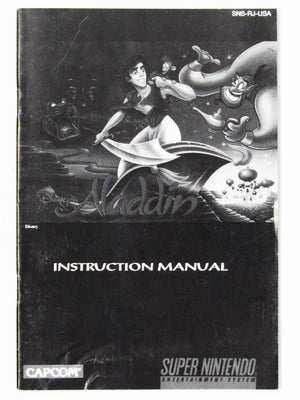 Aladdin [Manual] (Super Nintendo / SNES) - RetroMTL