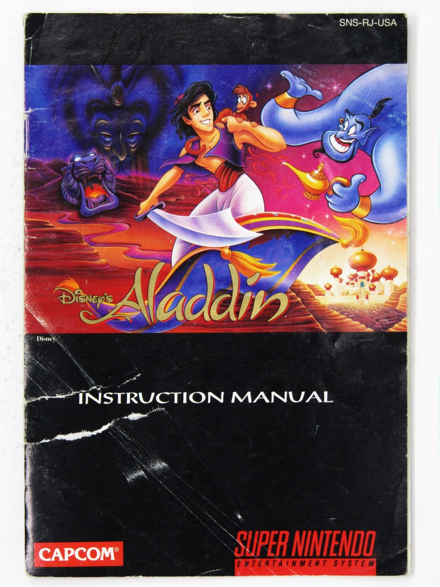Aladdin [Manual] (Super Nintendo / SNES) - RetroMTL