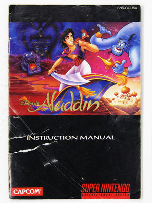 Aladdin [Manual] (Super Nintendo / SNES) - RetroMTL