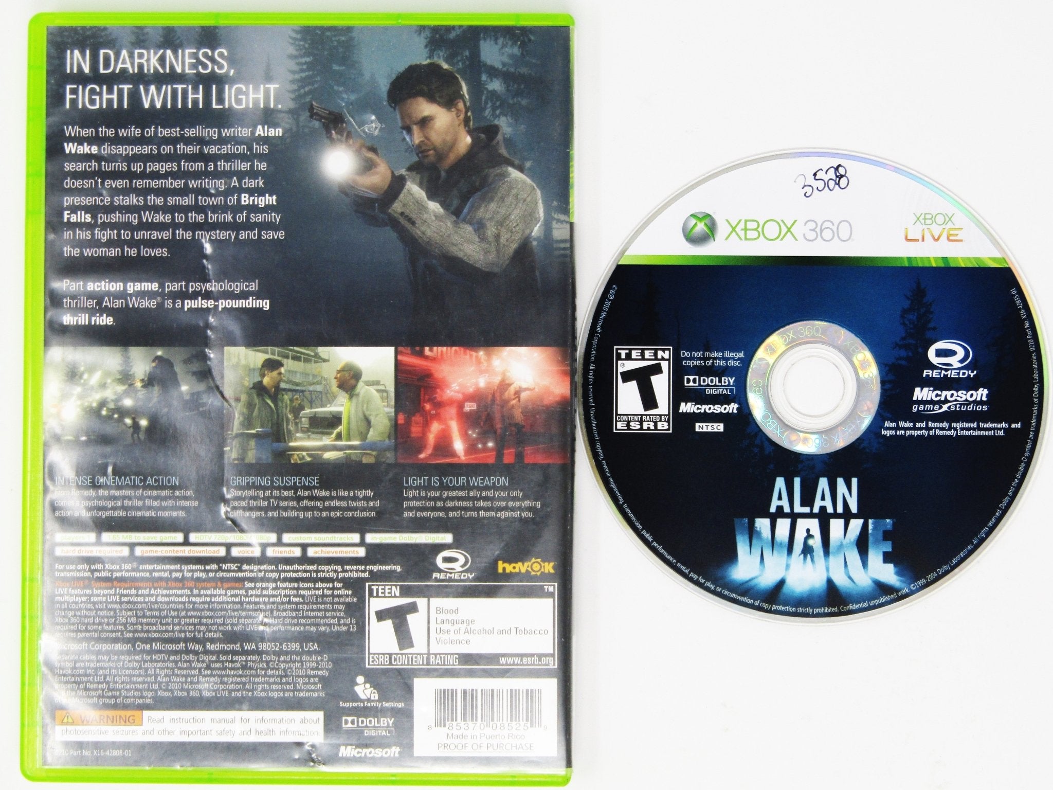 Alan Wake (Xbox 360) - RetroMTL