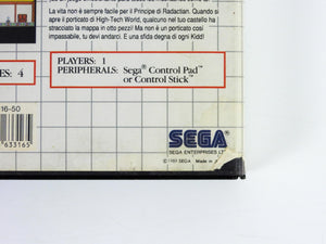 Alex Kidd In High-Tech World [PAL] (Sega Master System) - RetroMTL