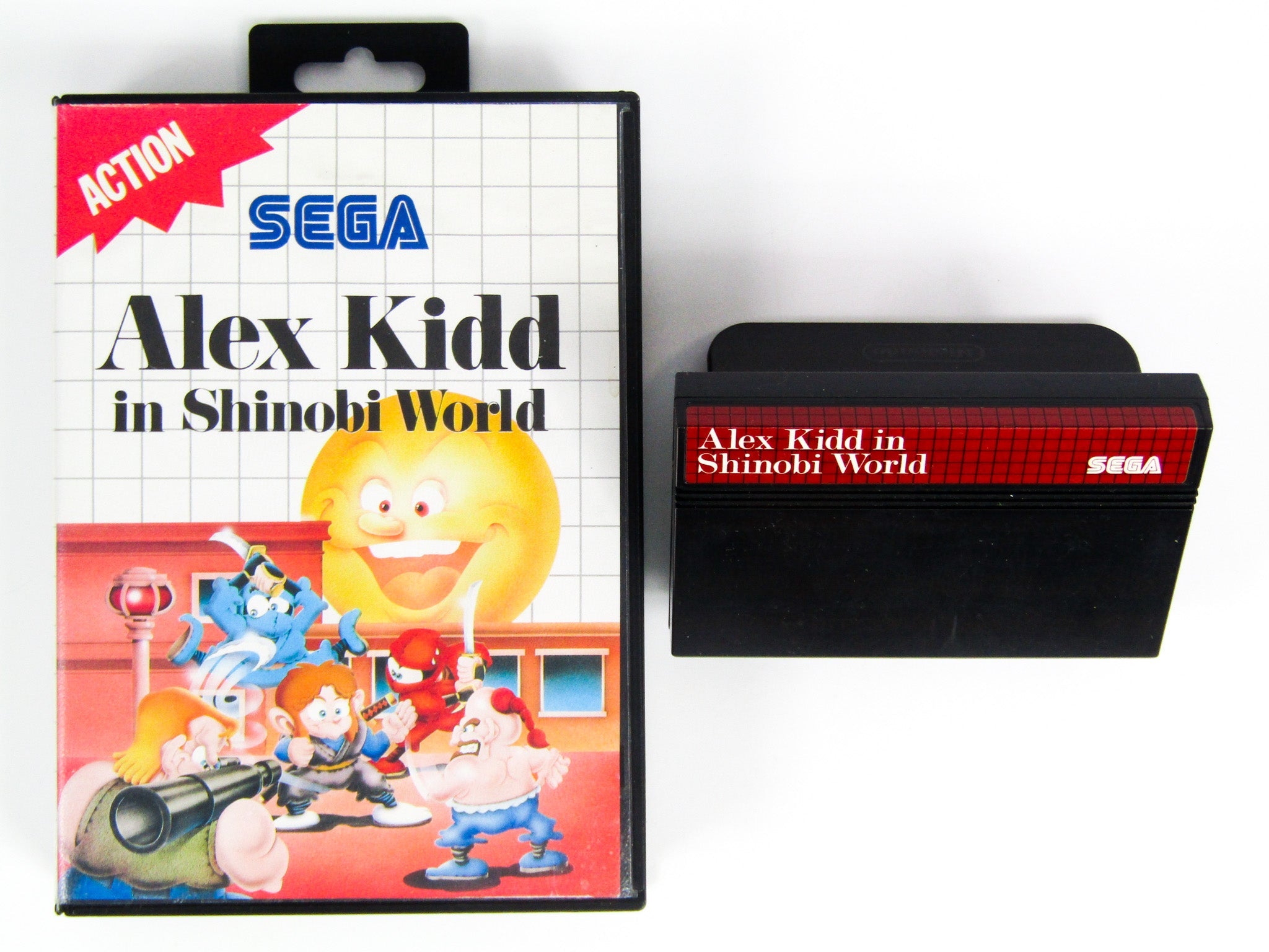 Alex Kidd In Shinobi World PAL Sega Master System Retro MTL alex-kidd-in-shinobi-world-pal-sega-master-system-retro-mtl