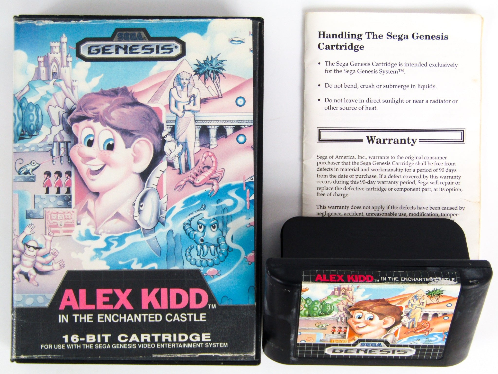 Alex Kidd In The Enchanted Castle (Sega Genesis) - RetroMTL