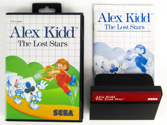 Alex Kidd The Lost Stars (Sega Master System) - RetroMTL