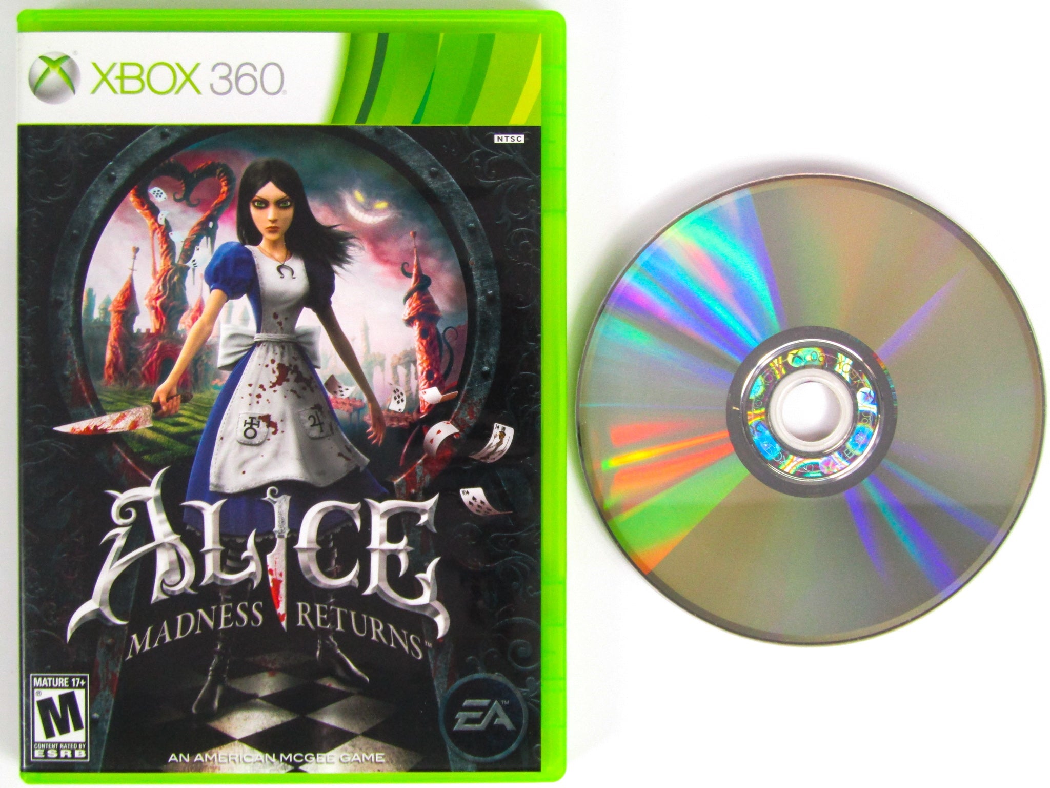 XBOX 360 Alice: Madness Returns Rated Mature Fantasy 14633098594