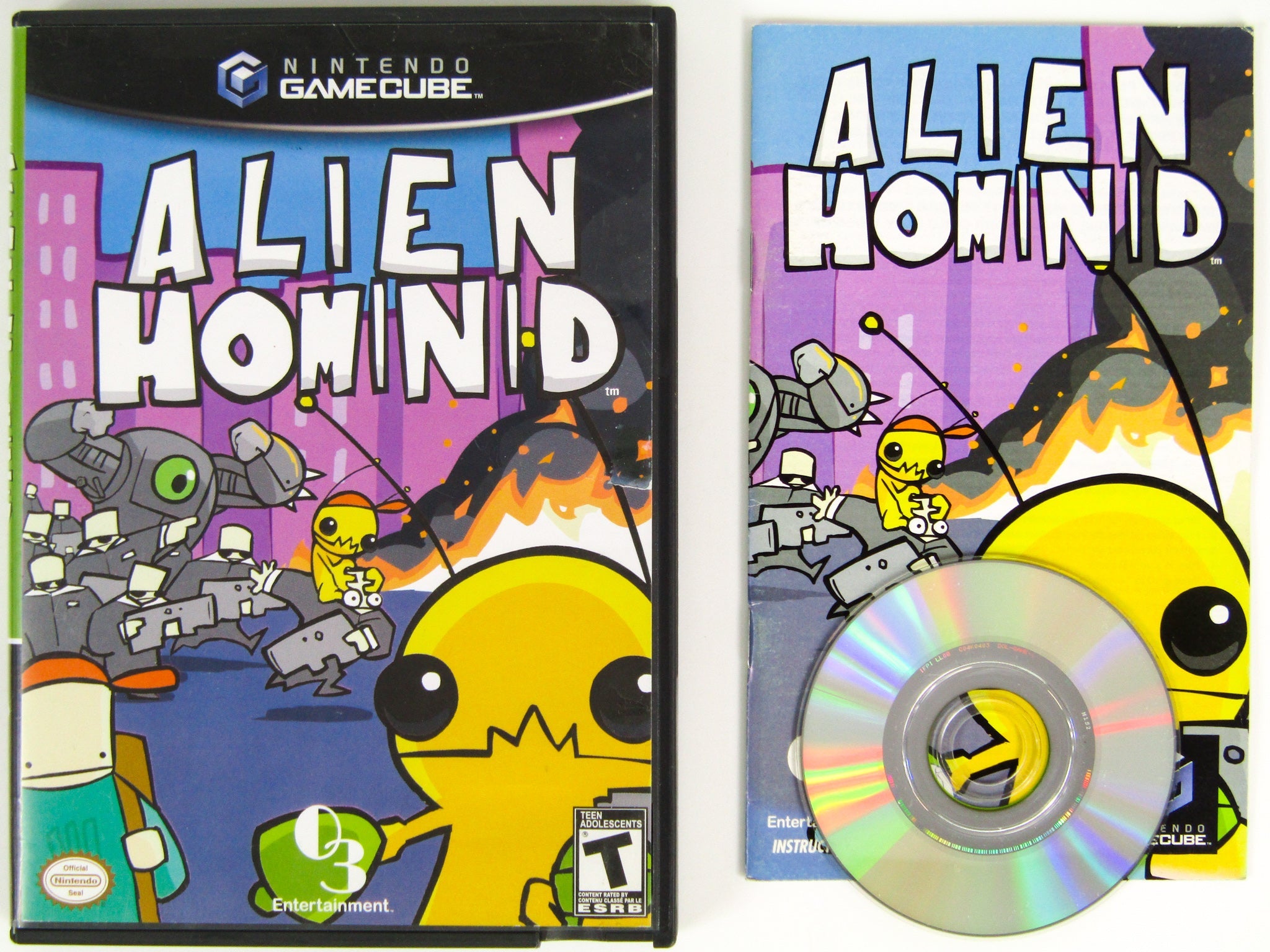 Alien Hominid (Nintendo Gamecube) - RetroMTL