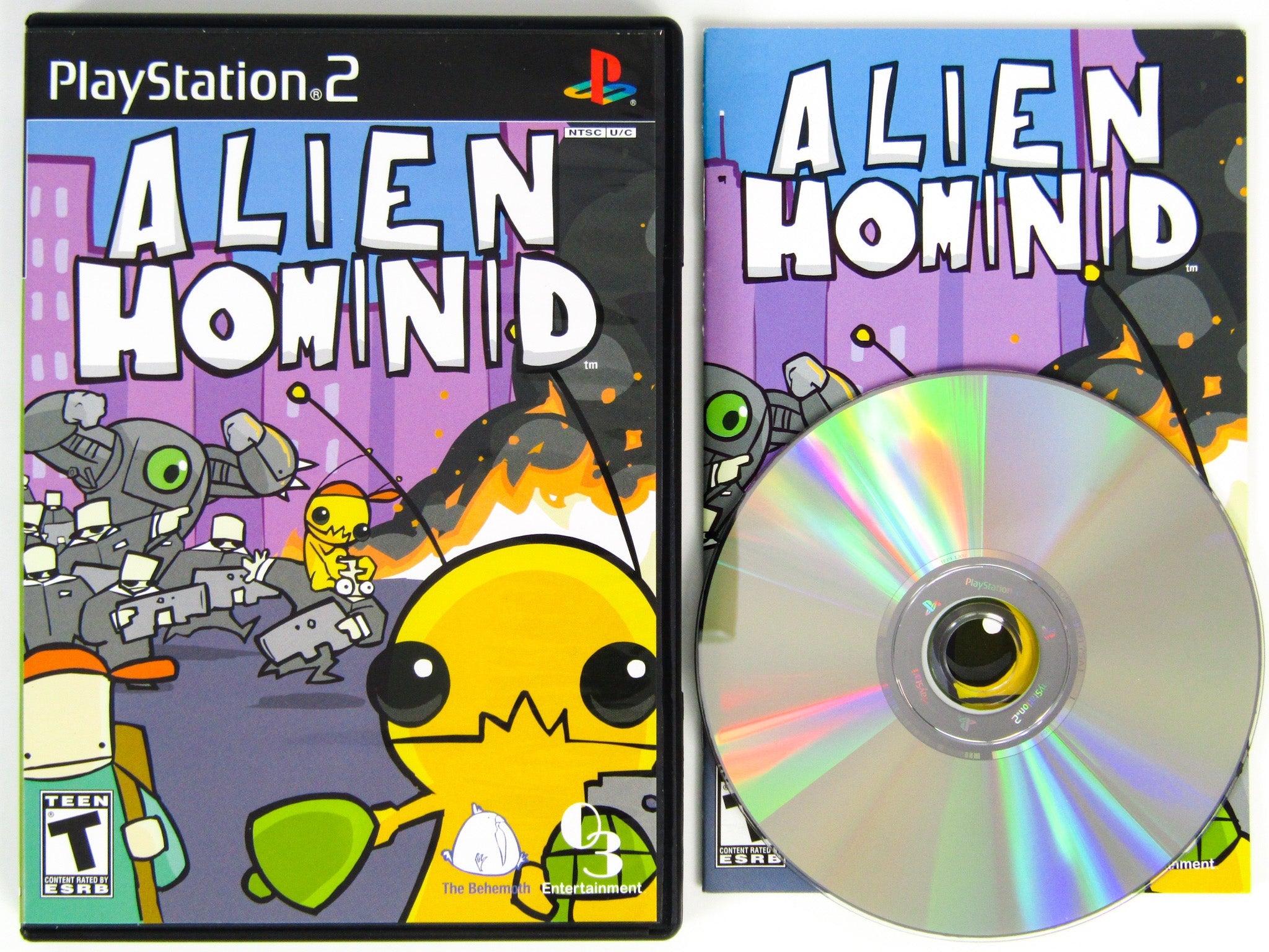 Alien Hominid (Playstation 2 / PS2) – RetroMTL