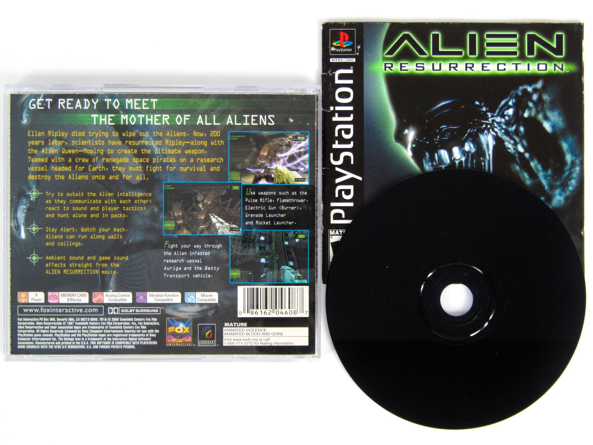 Hot Alien Resurrection For Playstation 1