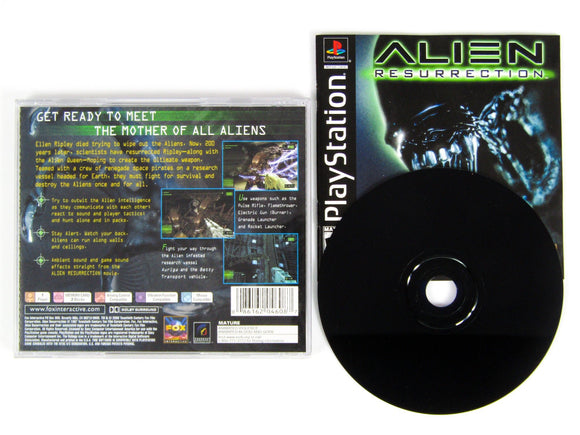 Alien Resurrection (Playstation / PS1) - RetroMTL