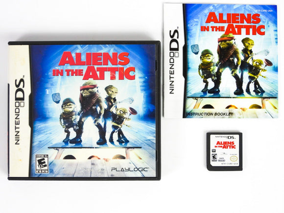 Aliens In The Attic (Nintendo DS) - RetroMTL