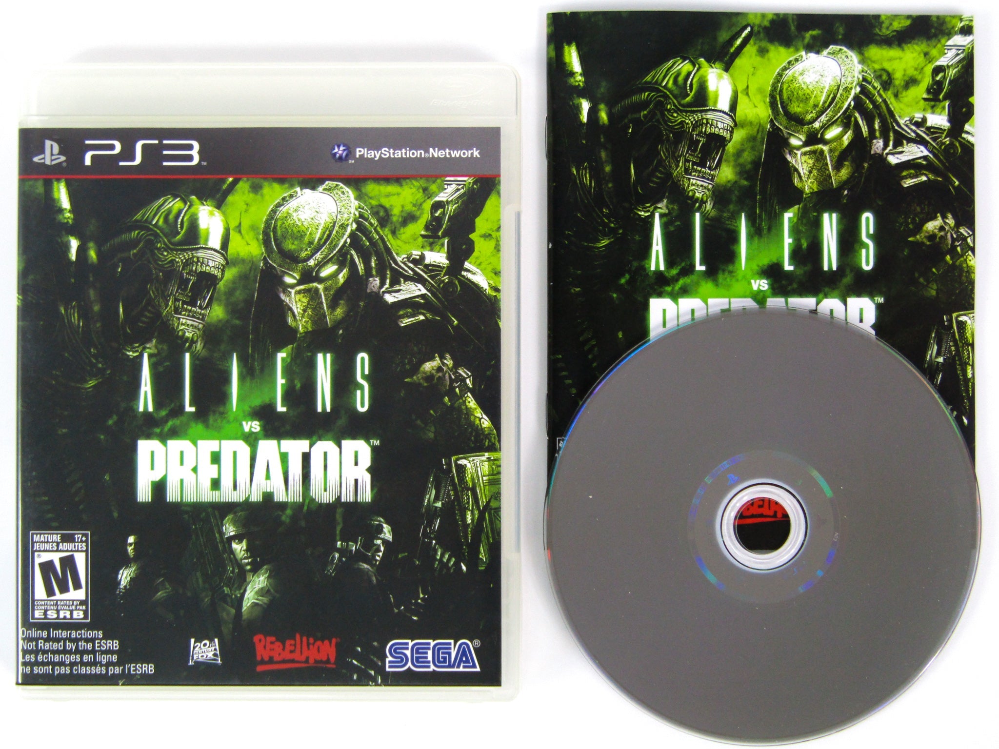 Aliens vs. Predator (Playstation 3 / PS3) - RetroMTL
