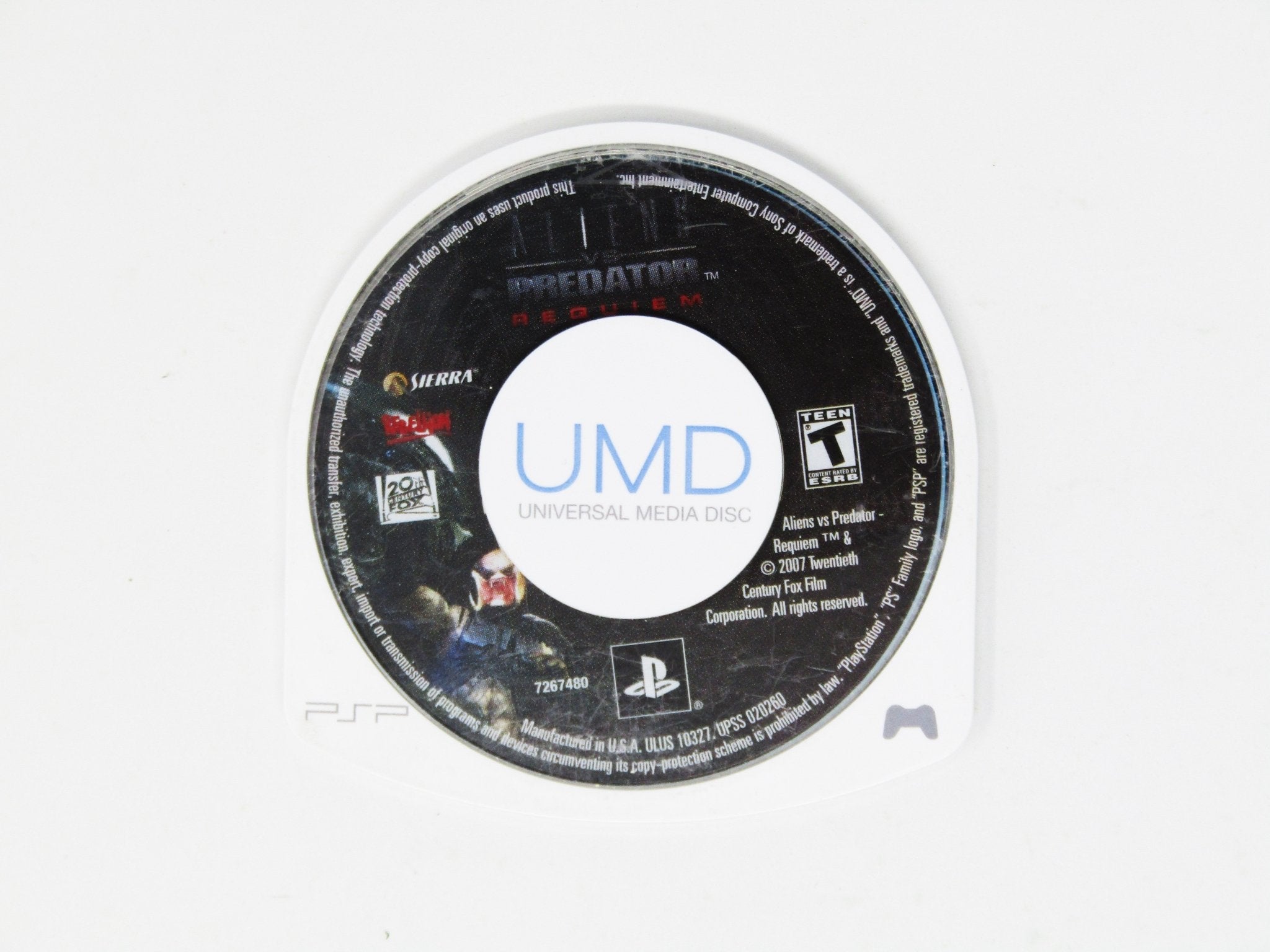 PSP Game ALIEN VS PREDATOR REQUIEM (R1, Factory Sealed) Playstation UMD AVP