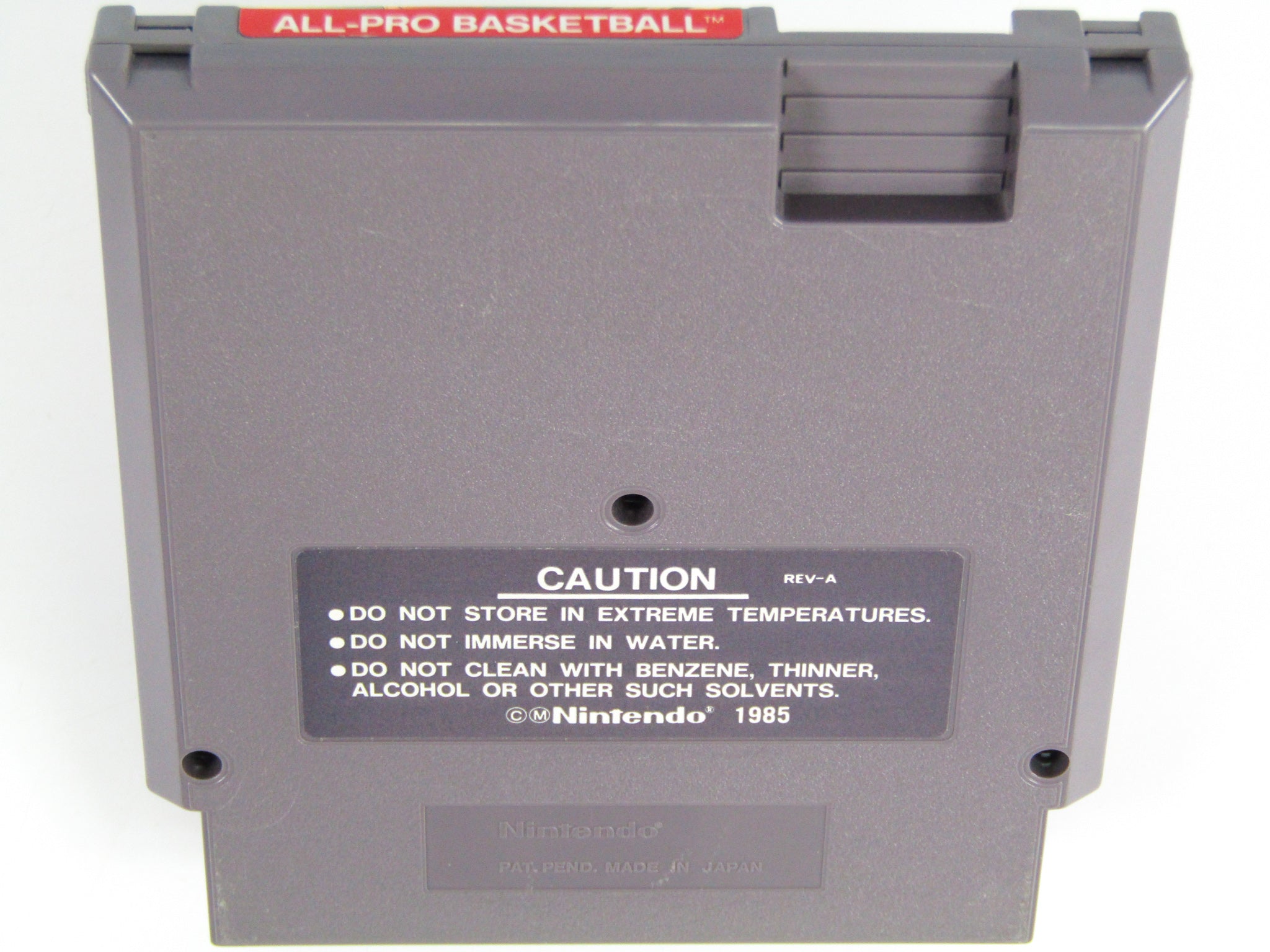 All-Pro Basketball (Nintendo / NES) - RetroMTL