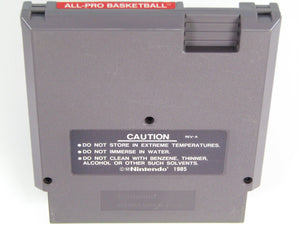 All-Pro Basketball (Nintendo / NES) - RetroMTL