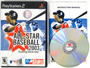 All-Star Baseball 2003 (Playstation 2 / PS2) - RetroMTL