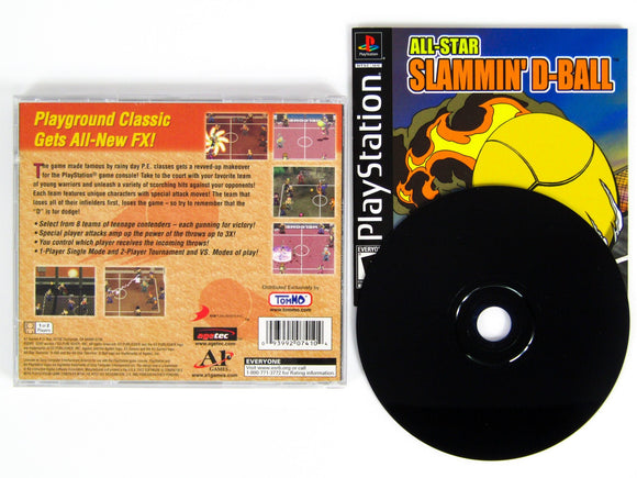 All-Star Slammin D-Ball (Playstation / PS1) - RetroMTL