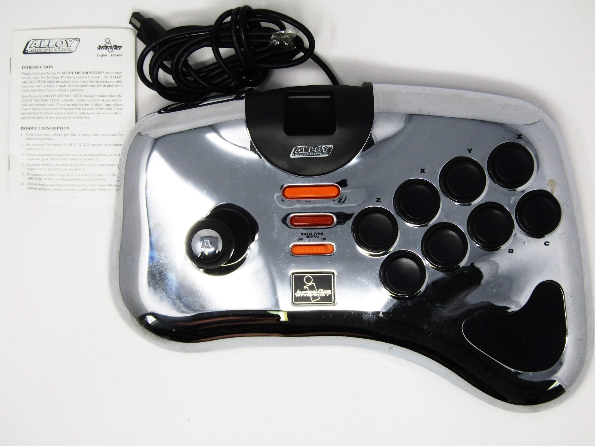 Alloy Arcade Stick (Sega Dreamcast) - RetroMTL