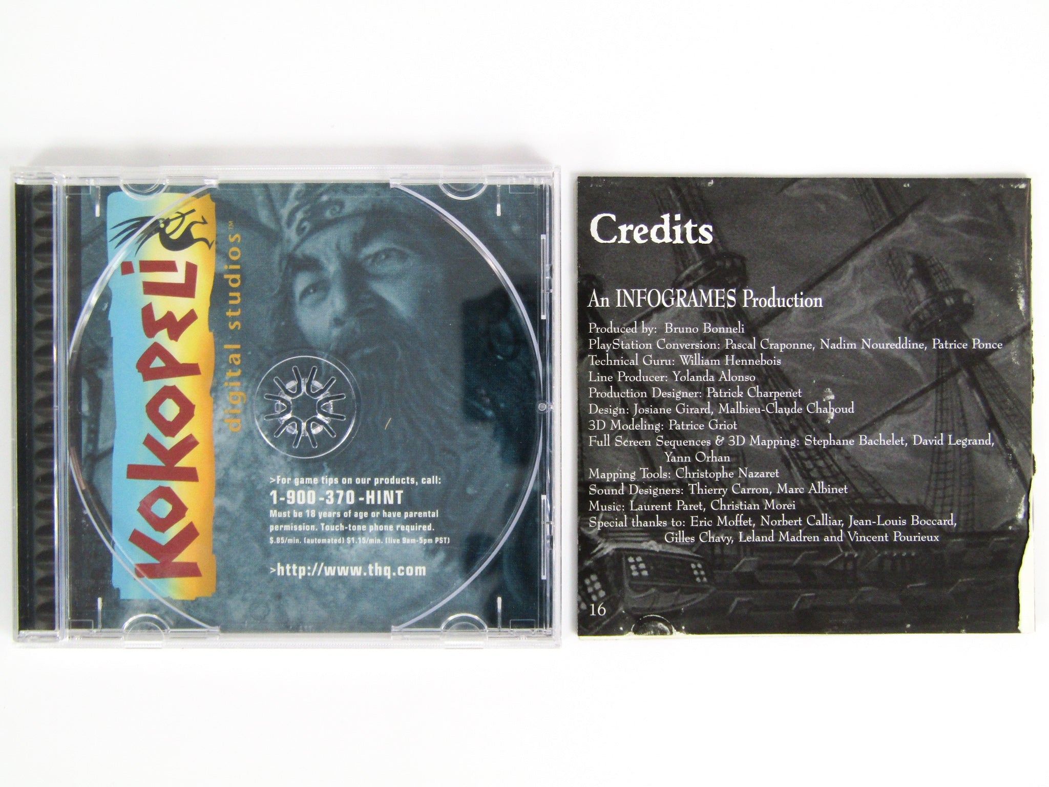 Alone In The Dark One Eyed Jack's Revenge (Playstation / PS1) - RetroMTL