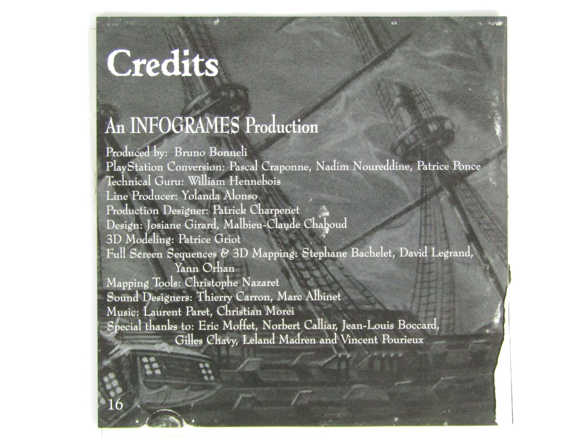 Alone In The Dark One Eyed Jack's Revenge (Playstation / PS1) - RetroMTL