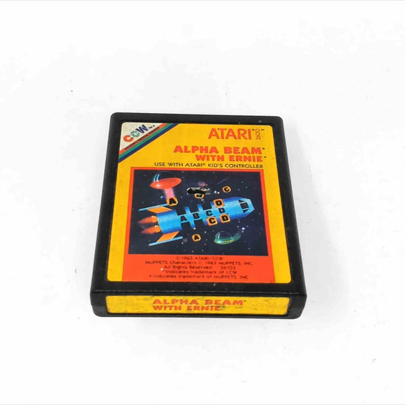 Alpha Beam With Ernie (Atari 2600) - RetroMTL