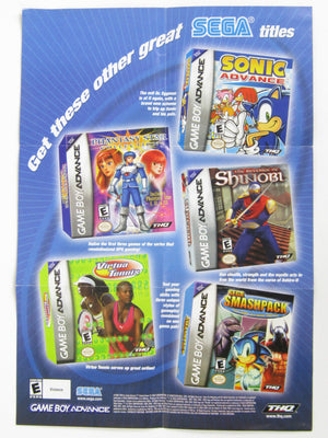 Altered Beast Guardian Of The Realms [Poster] (Game Boy Advance / GBA) - RetroMTL