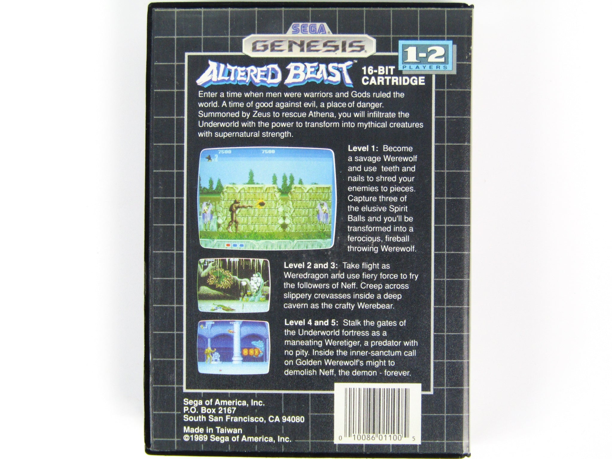 Altered Beast (Sega Genesis) - RetroMTL