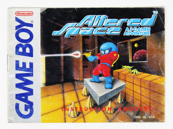 Altered Space [Manual] (Game Boy) - RetroMTL