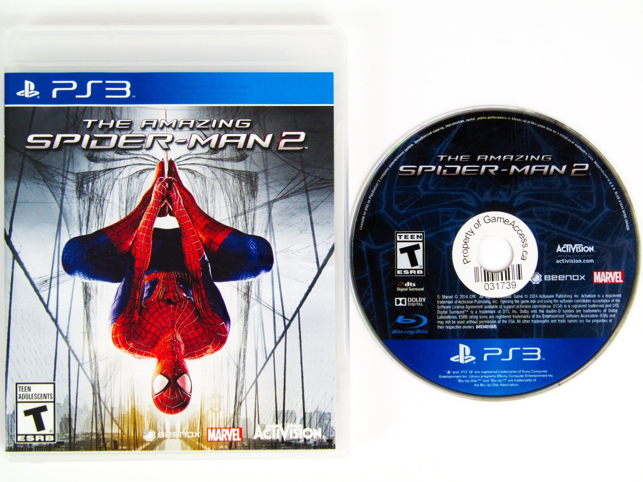 Amazing Spiderman 2 (Playstation 3 / PS3) - RetroMTL